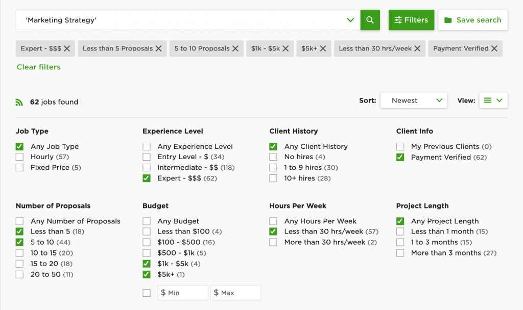 How to write upwork proposals