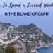 What to do in capri